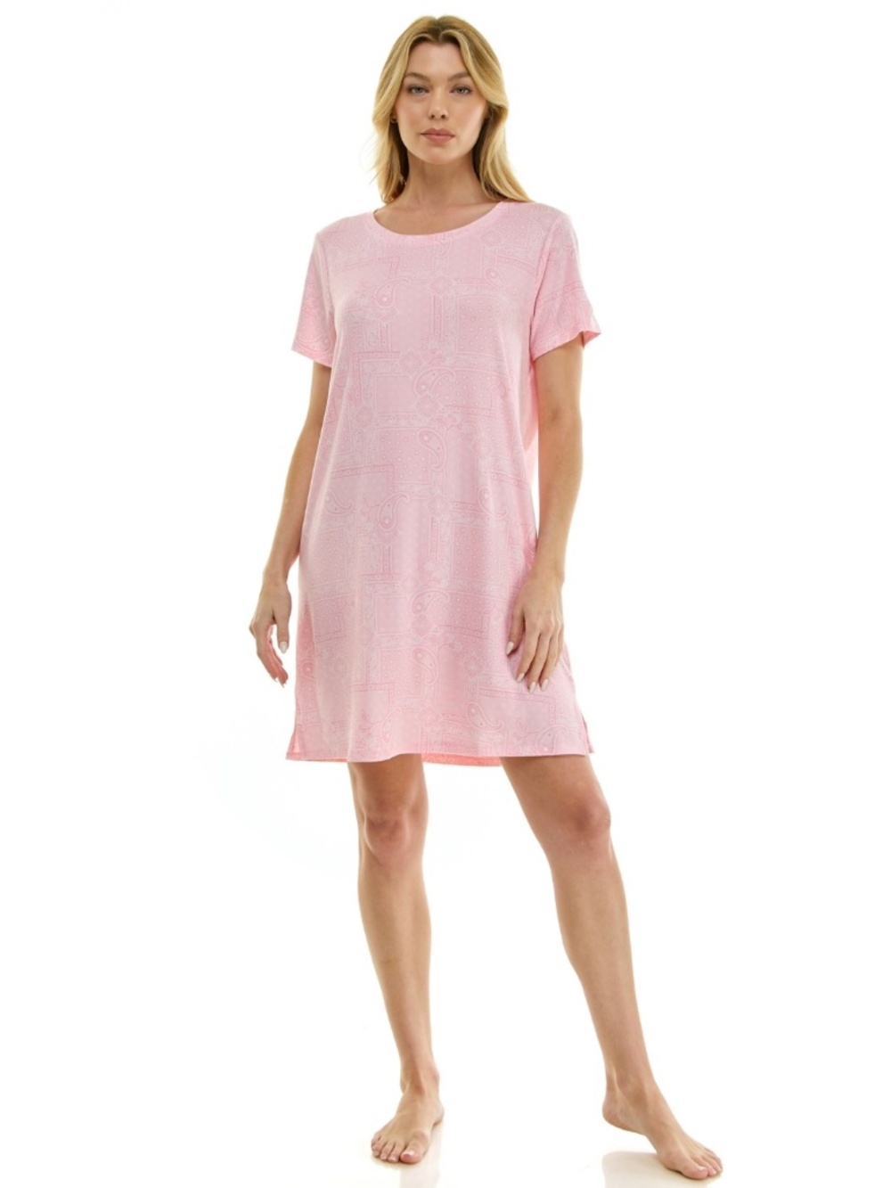 NWT M Roudelain Women's Short-Sleeve Sleep Shirt